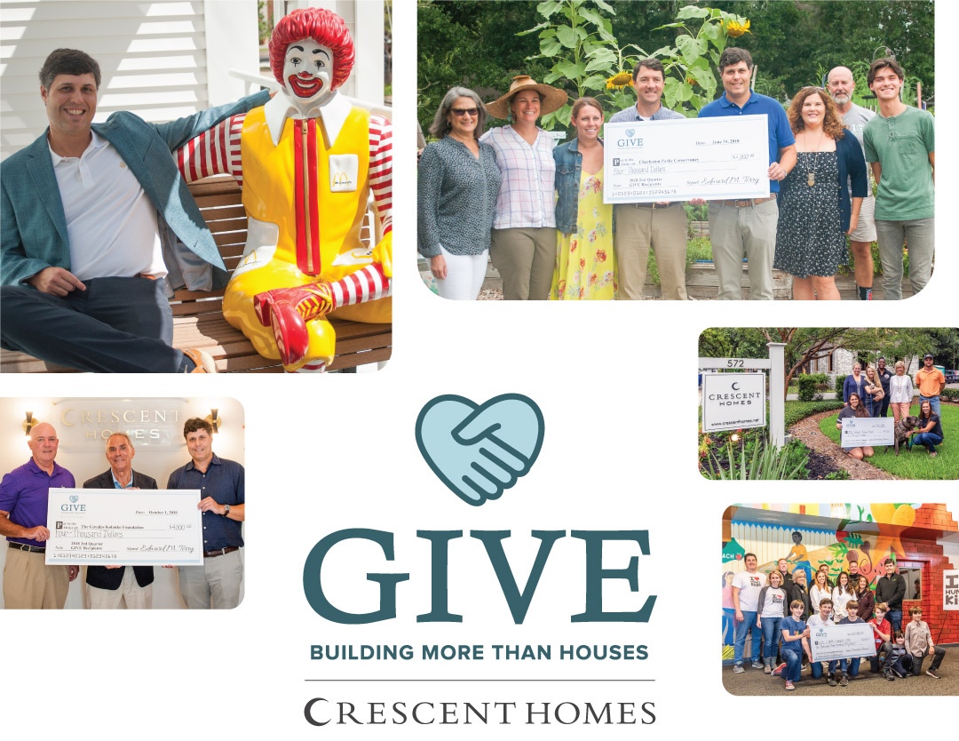 Crescent Homes Give - Building more than houses.