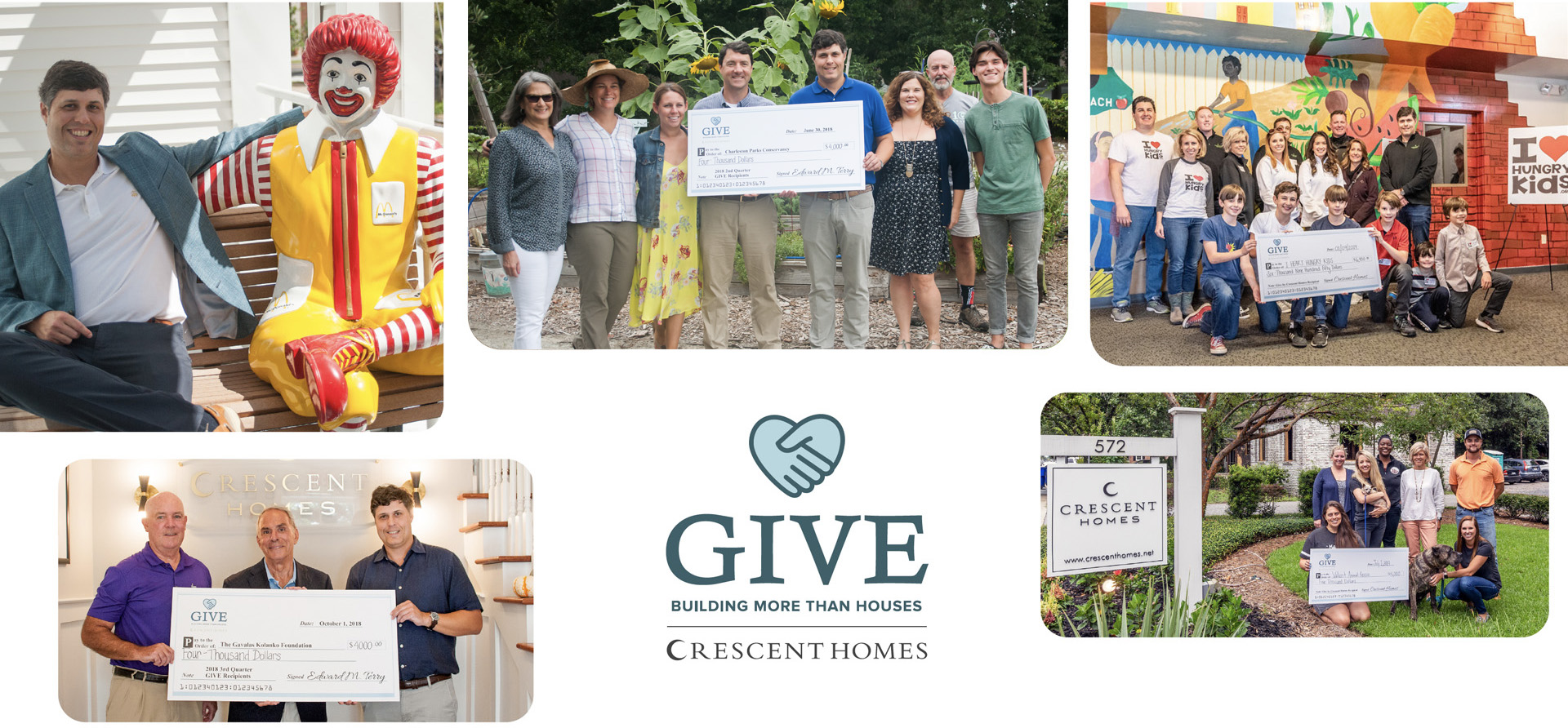 Crescent Homes Give - Building more than houses.